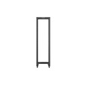 OPEN RACK 42U 600X800 BLACK LANBERG V2