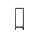 OPEN RACK 27U 600X800 BLACK LANBERG V2