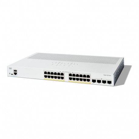 CISCO Catalyst 1300 24-pordine GE PoE 4x1G SFP