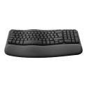 LOGITECH Wave Keys for Business juhtmevaba klaviatuur Bluetooth 5.1 LE QWERTY grafiit (PAN)