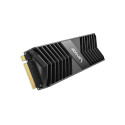 SSD|LEXAR|NM800PRO|2TB|Heatsink M.2|PCIe Gen4|NVMe|3D TLC|Write speed 6500 MBytes/sec|Read speed 750