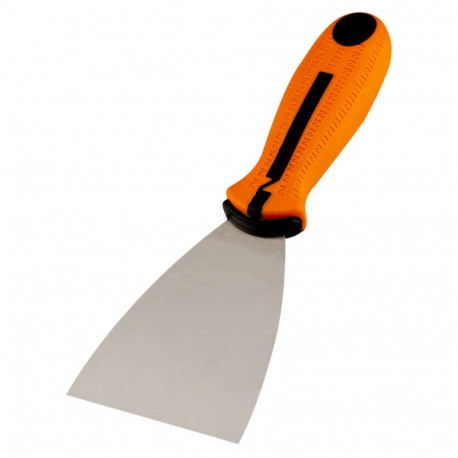 Szpachla malarska 75 mm, stal nierdzewna, dwukomponentowy uchwyt (6 tk.)