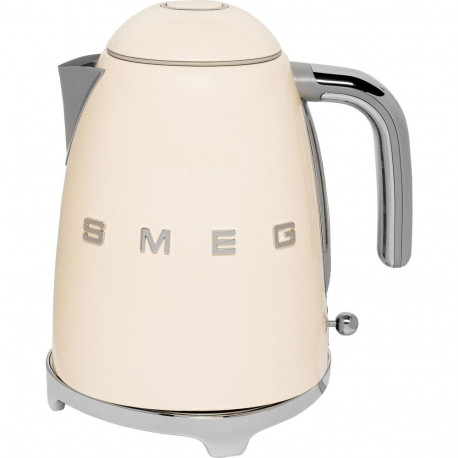Smeg KLF03CREU -vedenkeitin, kerman valkoinen