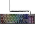 LORGAR Azar 514, Wired mechanical gaming keyboard, RGB backlight, 1680000 colour variations, 18 mode