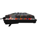 LORGAR Azar 514, Wired mechanical gaming keyboard, RGB backlight, 1680000 colour variations, 18 mode