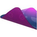 Lorgar Main 133, Gaming mouse pad, High-speed surface, Purple anti-slip rubber base, size: 360mm x 3