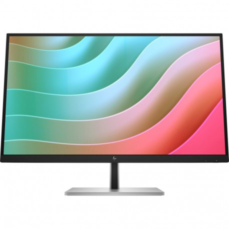 HP E27k G5, LED monitor - 27 -  black/silver, UltraHD/4K, IPS, DisplayPort, HDMI, USB hub, pivot