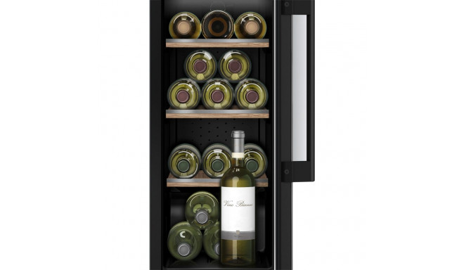 Bosch KUW20VHF0 Series 6, wine refrigerator (black)