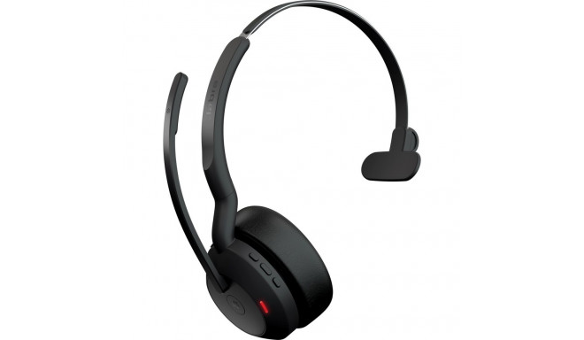 Jabra Evolve2 55, Headset (black, mono, Microsoft Teams, USB-C, Link380c)