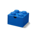 Room Copenhagen LEGO Desk Drawer 4 , storage box (blue, knobs)