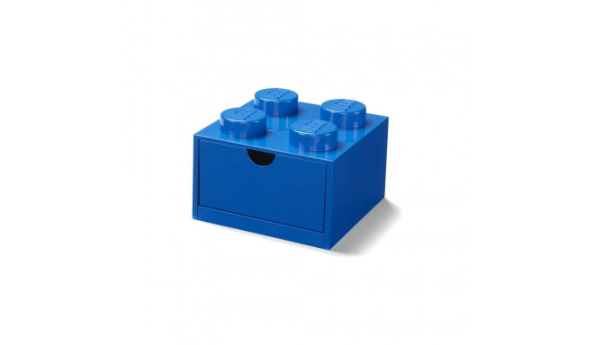 Room Copenhagen LEGO Desk Drawer 4 , storage box (blue, knobs)