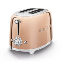 Smeg 50&#039;s Style Toaster TSF01RGEU Rose Gold