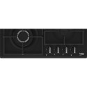 Beko HIYG64225SBOP hob Black Built-in 60 cm Gas 4 zone(s)