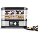 Gastroback Design Natural Plus Black, Stainless steel, Transparent 250 W