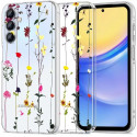 Tech-Protect kaitseümbris FlexAir+ Garden Floral Samsung Galaxy A35 5G, läbipaistev