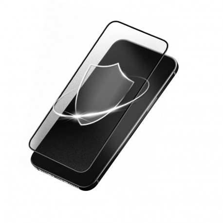 Tempered glass to iPhone 12 PRO MAX Forcell Matt Glass black