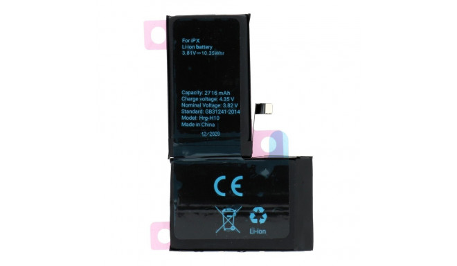POLYMER BOX battery for IPHONE X 2716 mAh