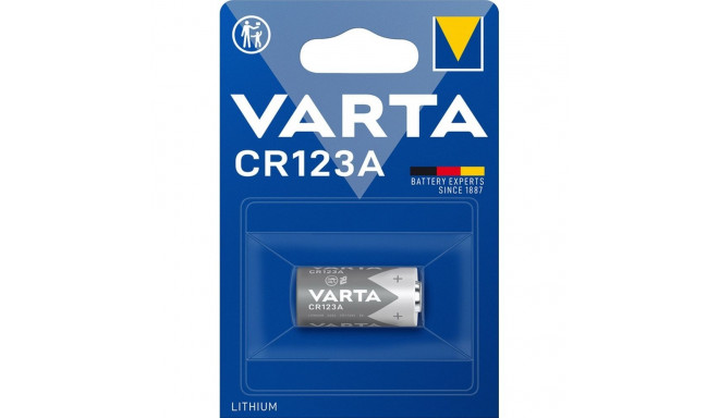 VARTA lithium battery CR123A 3V 1 pcs