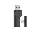 FORCELL F-AUDIO Super Clear Calls wireless headphones bluetooth TWS ANC + ENC + DONGLE black
