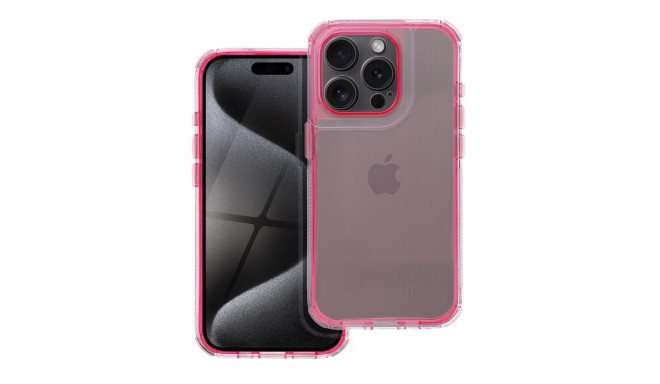 MATRIX CLEAR Case for IPHONE 15 powder pink