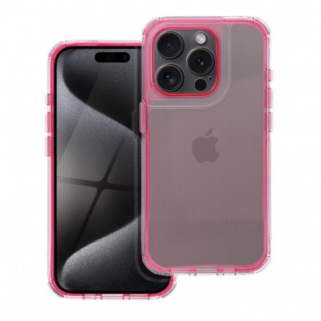 Case for iPhone 13 Matrix Clear powder pink
