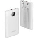 VEGER powerbank 10 000 mAh with built-in cables Type C / Lightning PD QC3.0 2A 22,5W C11C (W1170) wh