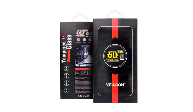 6D Pro Veason Glass - for Iphone 16 Pro Max black