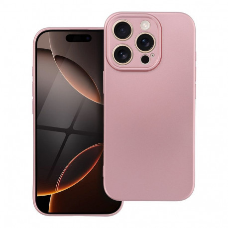 Case for iPhone 16 PRO Metallic pink