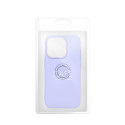 SILICONE RING case for SAMSUNG A34 5G violet