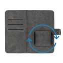 Universal book case COMMON size M for SAMSUNG S21 / NOTE / NOTE 2 / NOTE 3 / S10 / HUAWEI P30 Lite /