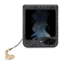 GUESS case for SAMSUNG Z Flip 5 GUHCZF5GF4GGR (4G Charm) grey