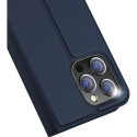 DUX DUCIS wallet case SKIN PRO for IPHONE 15 Pro Max blue