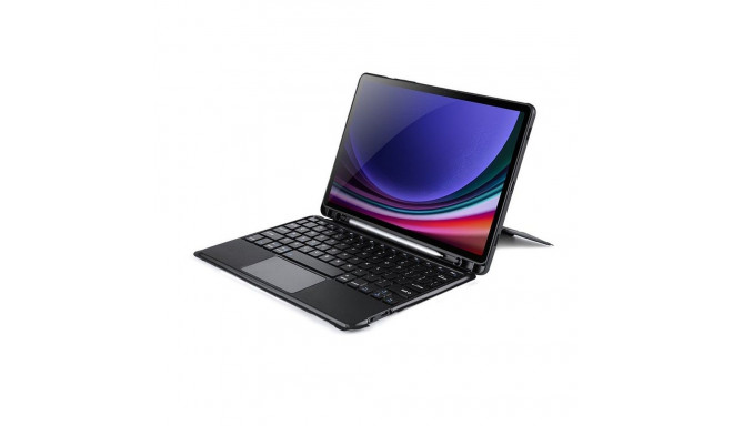 DUX DUCIS case DK foldable with Wireless Keyboard for SAMSUNG Tab S9/S9FE/S10FE black
