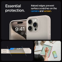 SPIGEN case ULTRA HYBRID for IPHONE 15 Pro Max natural titatnium