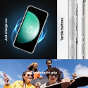 SPIGEN case ULTRA HYBRID Onetap Ring compatible with MagSafe SAMSUNG S23 FE black