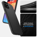 SPIGEN case LIQUID AIR for IPHONE 15 matte black