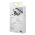 BASEUS adapter HUB 6in1 Type C WKWG030213/BS-OH042 0,15 m gray