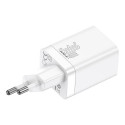 BASEUS charger USB A + Type C PD QC3.0 30W CCSUPP-E02/CCCJG30UE white