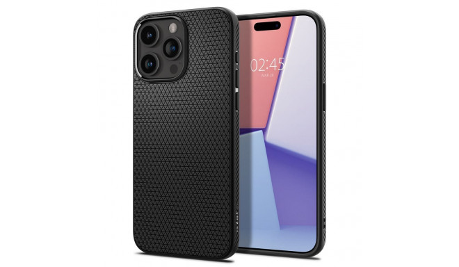 SPIGEN case LIQUID AIR for IPHONE 15 Pro Max matte black