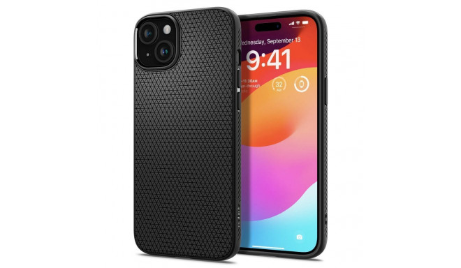 SPIGEN case LIQUID AIR for IPHONE 15 Plus matte black