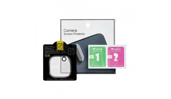 5D Full Glue Camera Tempered Glass - for iPhone 12 Pro Transparent