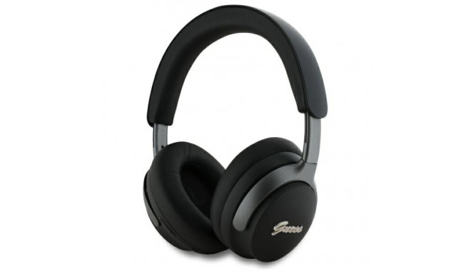 Guess ülepea Bluetooth kõrvaklapid ANC GUBHC22PSFCSMK must metallist skriptlogo