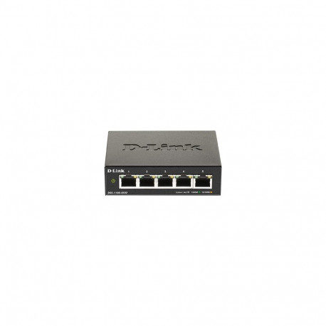 D-Link | Smart Managed Switch | DGS-1100-05V2/E | Managed L2 | Rackmountable | Gigabit Ethernet (cop