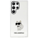 Karl Lagerfeld KLHCS23LHNCHTCT S23 Ultra S918 transparent hardcase Ikonik Choupette