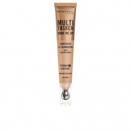 RIMMEL LONDON MULTITASKER WAKE ME UP corrector y base de maquillaje #ivory 20 ml