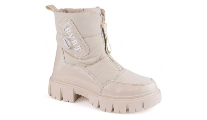 Filippo W PAW498B insulated zippered snow boots, beige (37)