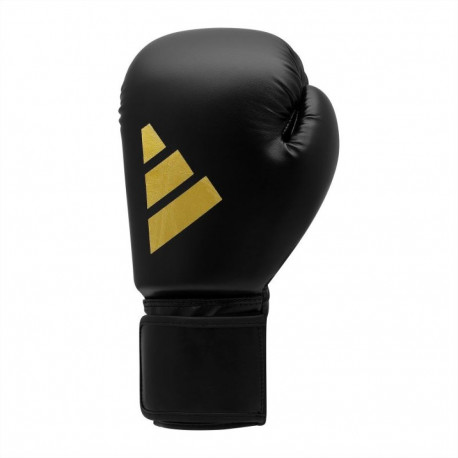 adidas Speed 50 Boxing Gloves ADISBG50-Black-Gold (10 oz)