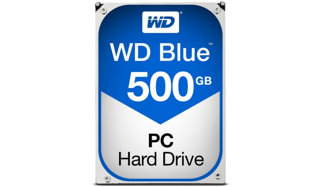 Western Digital kõvaketas 500GB WD5000AZLX Blue 7200rpm 32MB