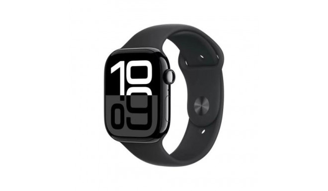 Apple Watch Series 10 GPS 46mm Black Alu Case, Midnight Black Sport Band M/L EU MWWQ3