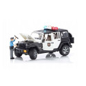 Bruder Jeep Wrangler Rubicon Police with fig